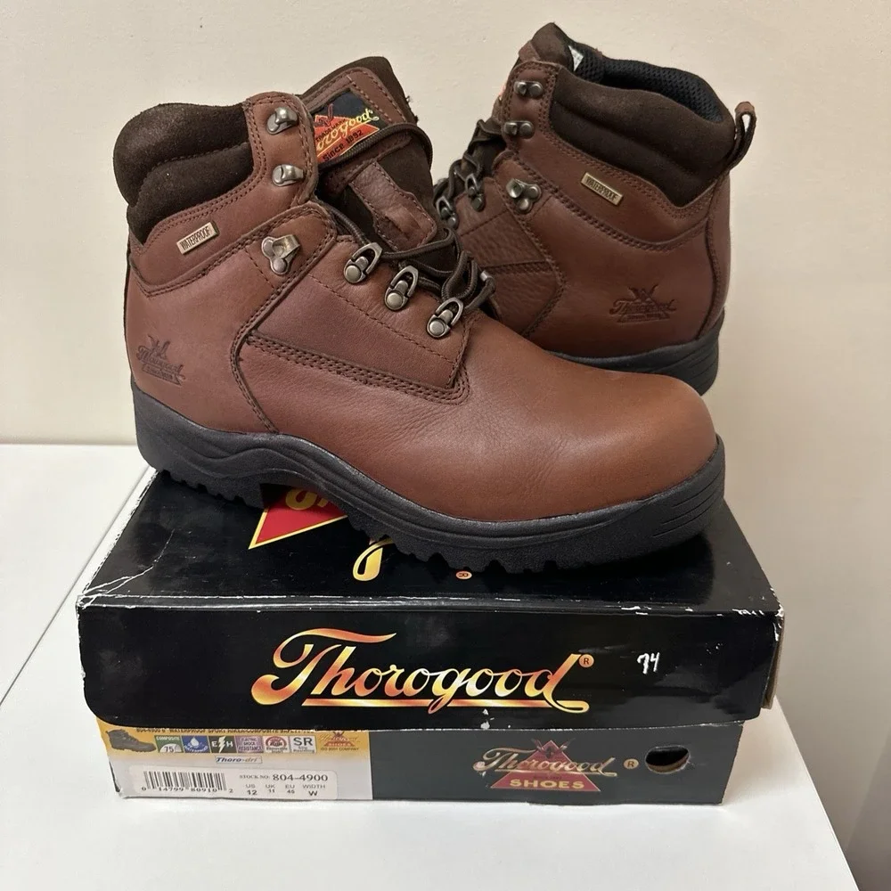 Thorogood 804-4900 Waterproof Sport Hiker Composite Safety Toe Boot 12W